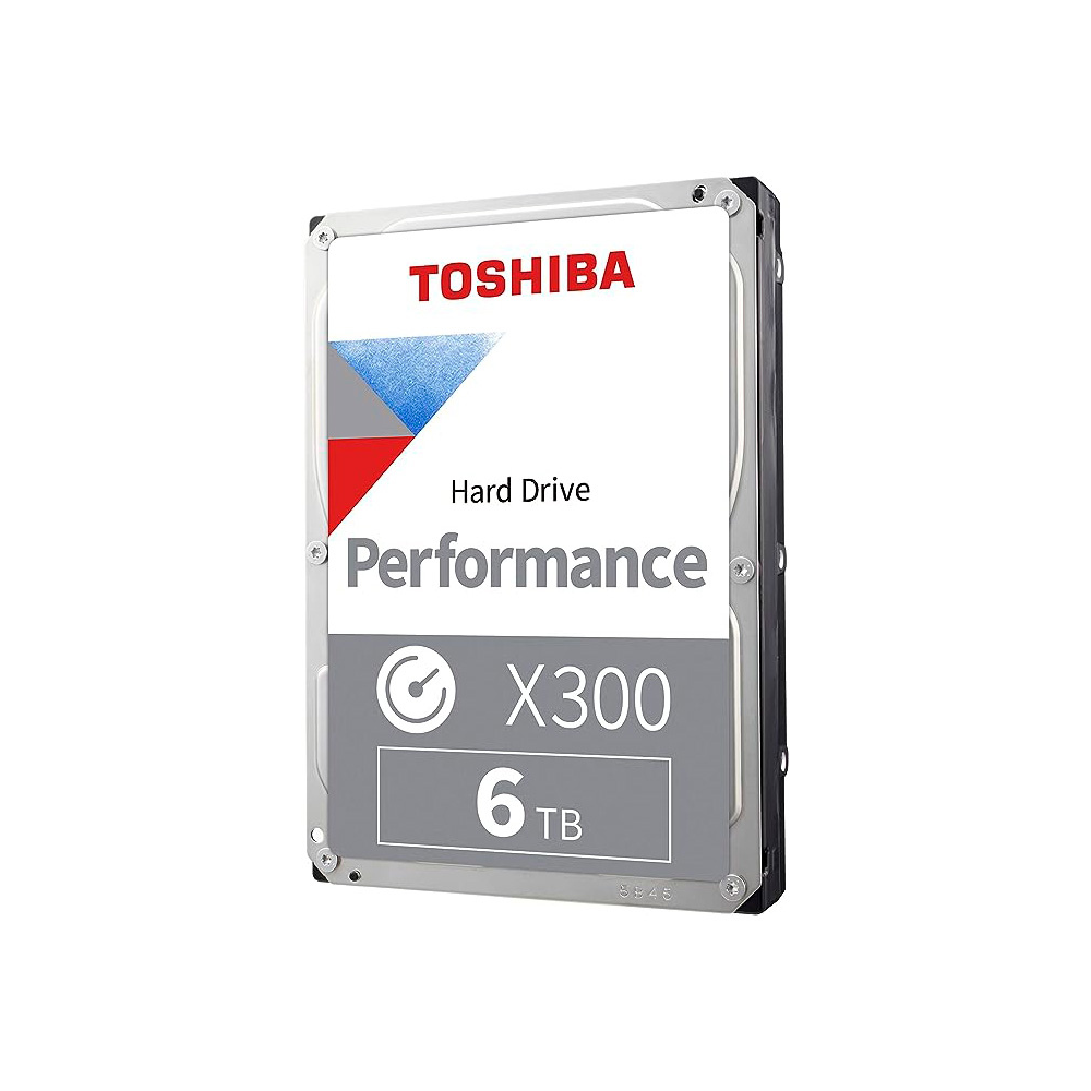 Disco Duro Toshiba 6TB X300 Performance 3.5" 7200RPM 256MB (HDWR460XZSTA)