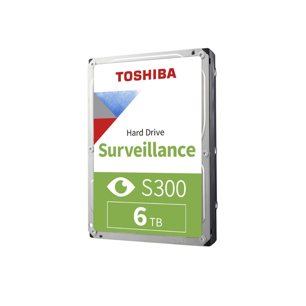 Disco Duro Toshiba 6TB S300 3.5" 7200RPM CCTV 64 CAM (HDWT360UZSVAR)