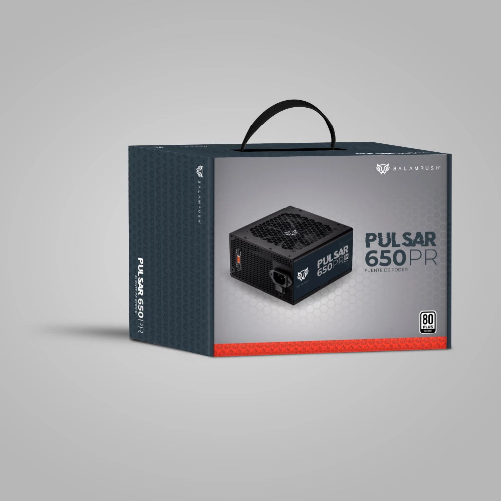 Fuente Balam Rush 650W PR Nova 80 Plus 24Pin ATX BR-937719