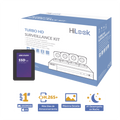 KIT TurboHD 1080p + SSD de 1 TB (1024 GB) / DVR 4 canales / 4 Cámaras Bala de Metal / Fuente de Poder / Accesorios de Instalación