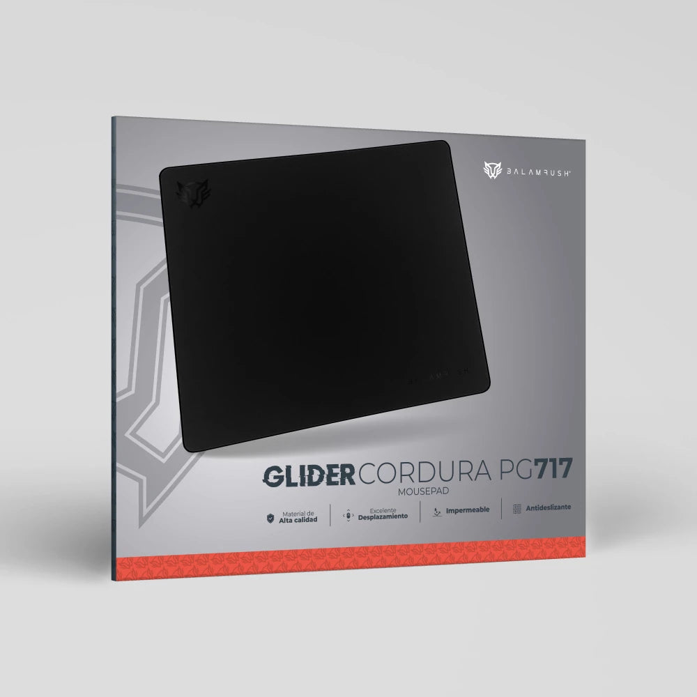 MousePad Balam Rush de Cordura Glider PG717 45x36cm Negro