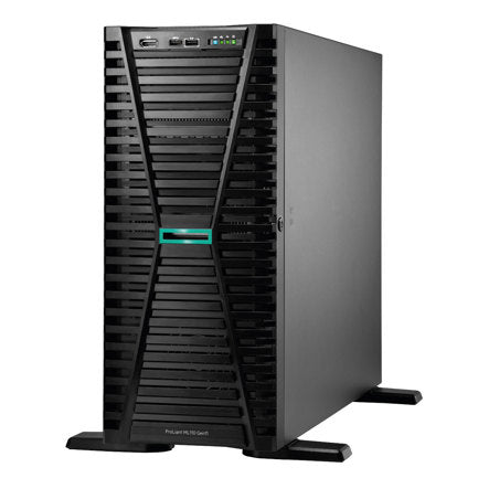 Servidor HPE ProLiant ML110 Gen11, 3408U 1.8GHz, 8c 1P, 1x32GB-R, 4 LFF, 2 HDD 4TB, Fuente 1x500W