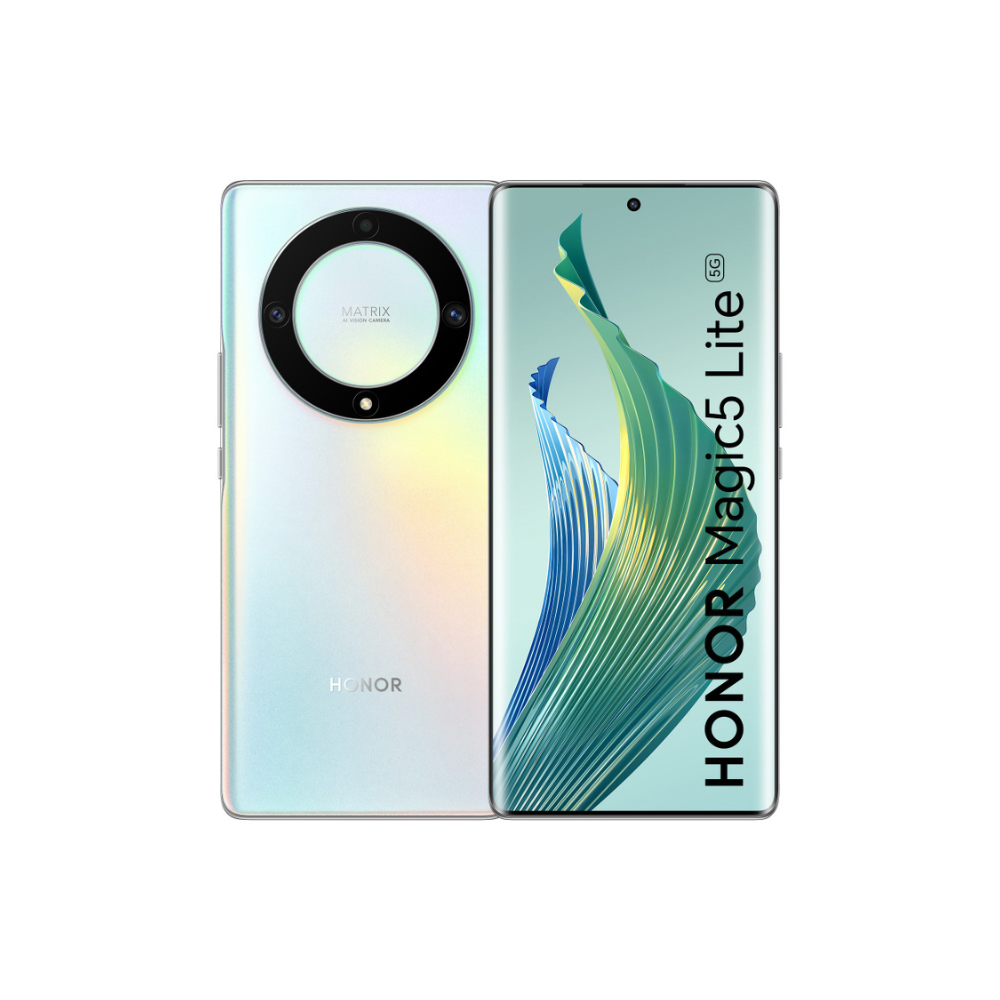 Honor Magic5 Lite 5G 256GB 8GB RAM plata 6.67" Qualcomm Android 12