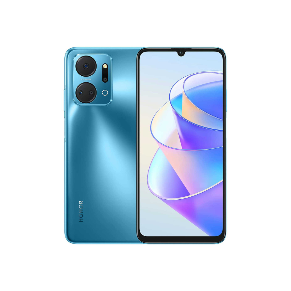 Honor X7A 128GB 6GB RAM azul náutico 6.74" Mediatek cámara 50+5+2+2MP selfie 8MP Android S