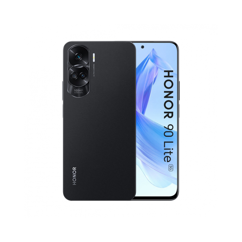 Honor 90 Lite 256GB 8GB RAM negro 6.7" cámara 100+5+2MP selfie 16MP Android 13