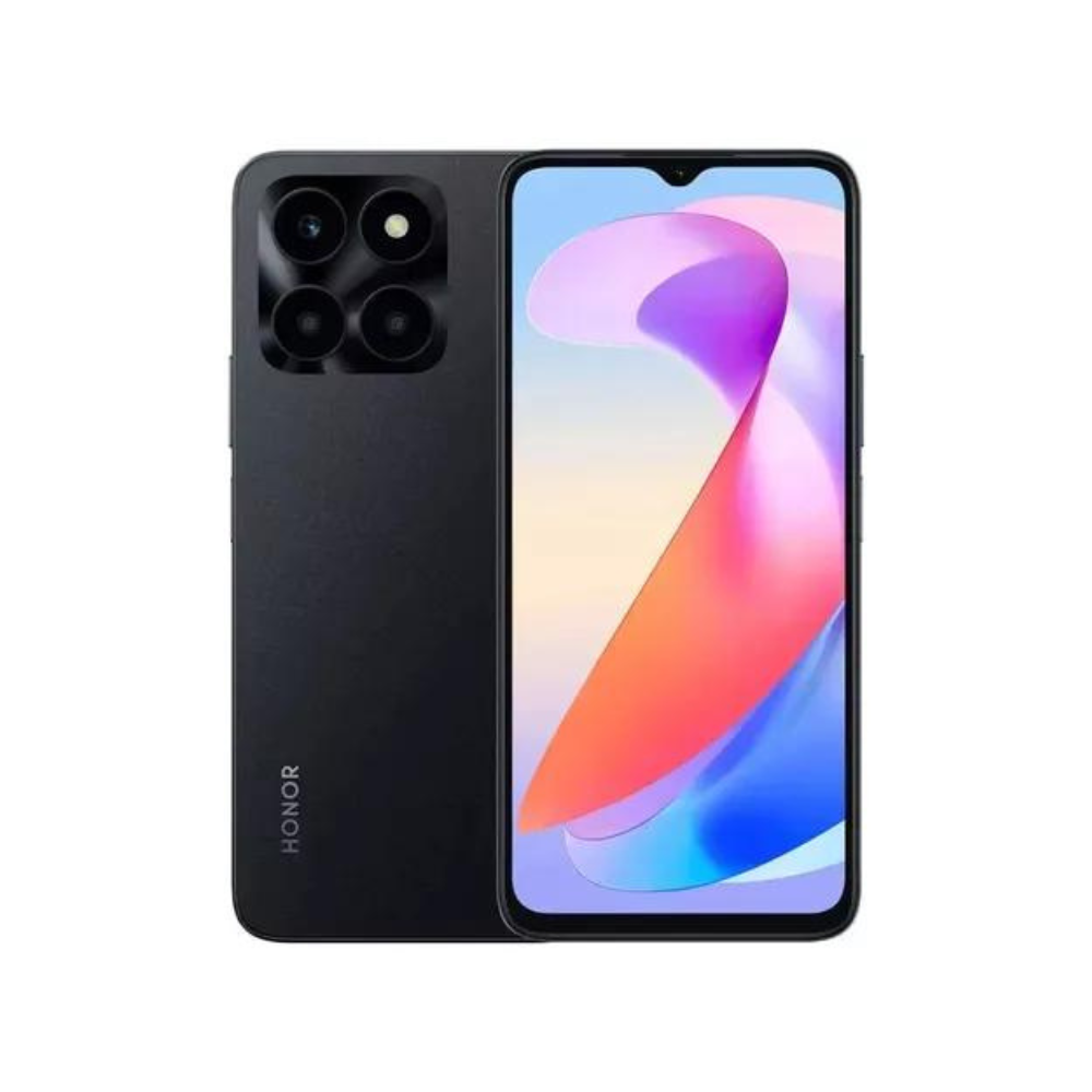 Honor X6A 128GB 4GB RAM negro 6.56" Octa-Core cámara 50MP selfie 5MP Android 13