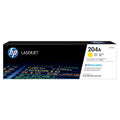 Tóner HP 204A CF512A Amarillo Para LaserJet Pro M154 / MFP-M180 — Rendimiento 900 Páginas