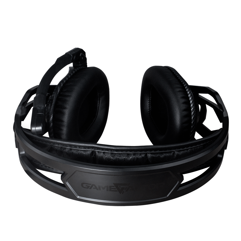 Diadema Game Factor HSG500 Micrófono Removible 3.5mm Ultraligera Negro