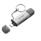 Lector Tarjetas 2 en 1 USB A USB C Soporta SD MicroSD