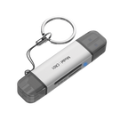 Lector Tarjetas 2 en 1 USB A USB C Soporta SD MicroSD