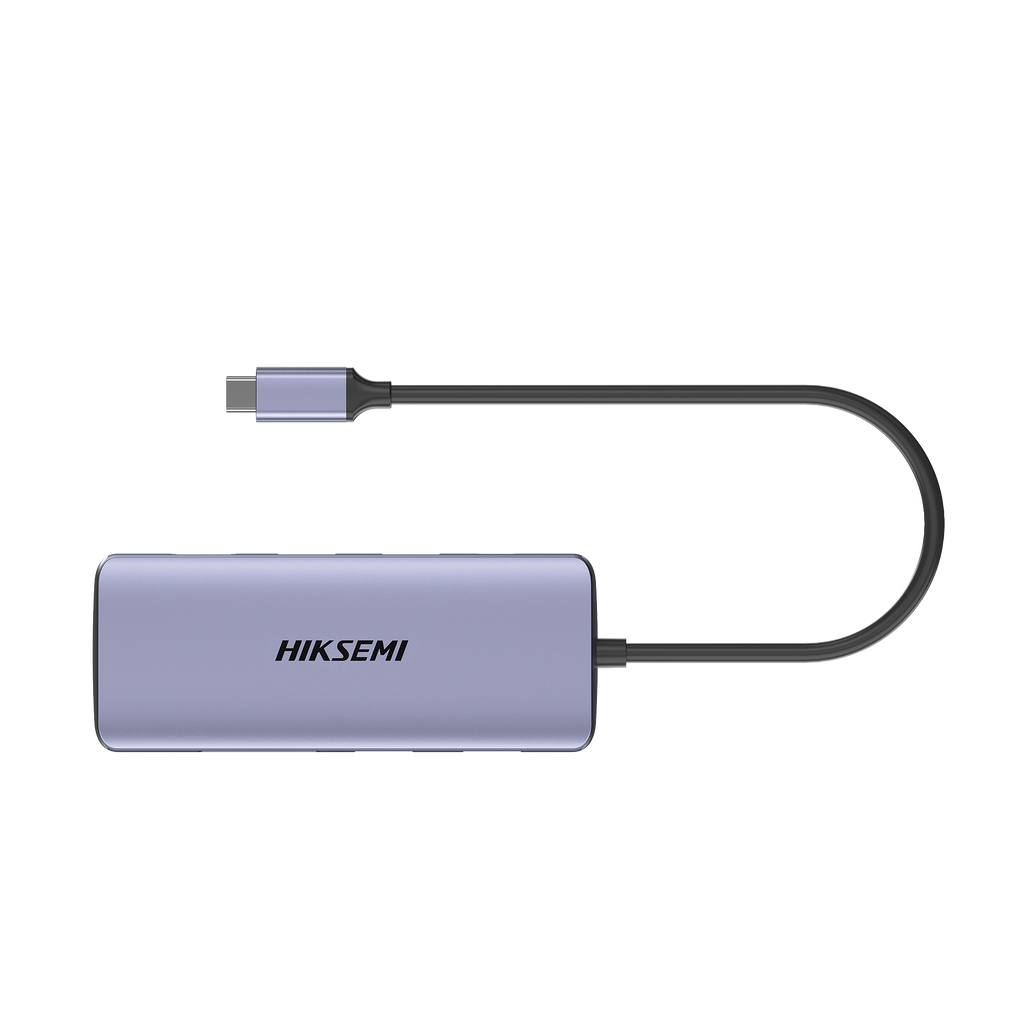 Hub USB C 8 en 1 HDMI 4K USB 2.0 USB 3.0 SD TF Entrada USB C Carga Rápida 100W