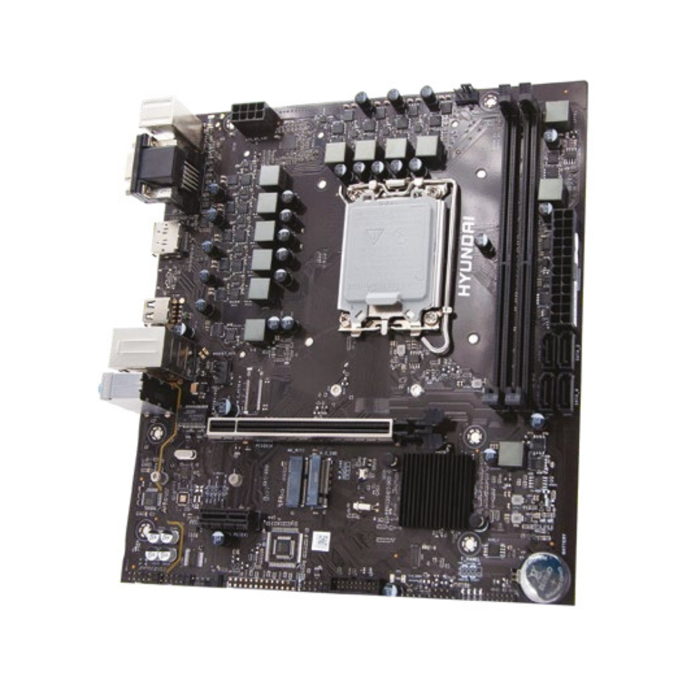 Motherboards HYUNDAI HTH610A01, DDR4-SDRAM, 64 GB, Intel, LGA1700, Micro ATX