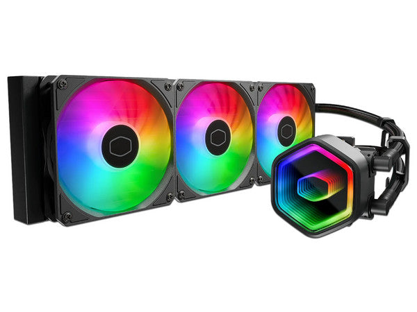 Enfriamiento Liquido Cooler Master MasterLiquid Core II 3xFAN 120 mm RGB 1750RPM Negro AMD/INTEL