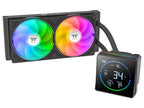 Enfriamiento Liquido Thermaltake TH240-S V3 2 Ventiladores120mm Negro ARGB pantalla 3.95 pulgadas