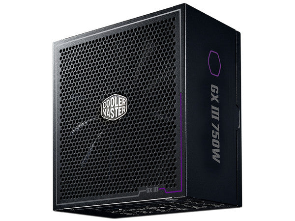 Fuente de Poder Cooler Master GX III Negro 750W 80 Plus Oro Velocidad Ventilador 1900 RPM Dimensiones 160x150x86 mm MPX-7503-AFAG-BUS