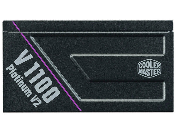 Fuente de Poder Cooler Master V Platino 1100 V2 Negro 1100W 80 Plus Platino 2400 RPM Full Modular Dimensiones 160x150x86mm