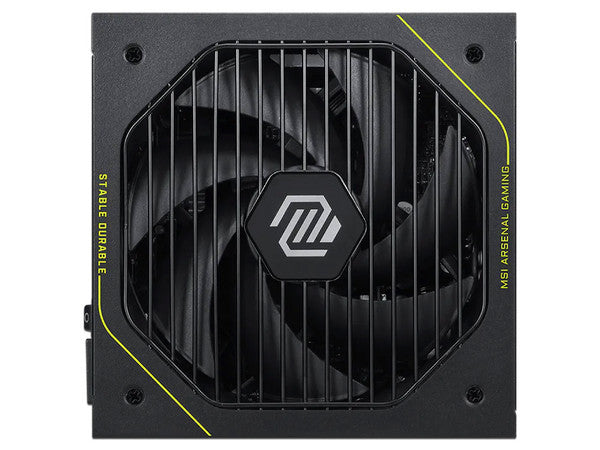 Fuente de poder MSI 1200W Platinum 80 Plus Full Modular MAG A1200PLS PCIE5 ATX