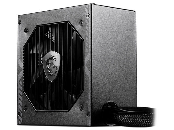 Fuente de Poder MSI 650W Bronze 80 Plus No Modular PCIE5 ATX Dimensiones 140mmx150mmx86mm