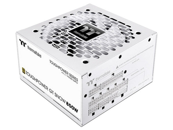 Fuente de poder Thermaltake 850W TOUGHPOWER GT SNOW (Blanca) 80plus Gold Full Modular PS-TPT-0850FNFAGU-W TPD-850AH2FXG-3