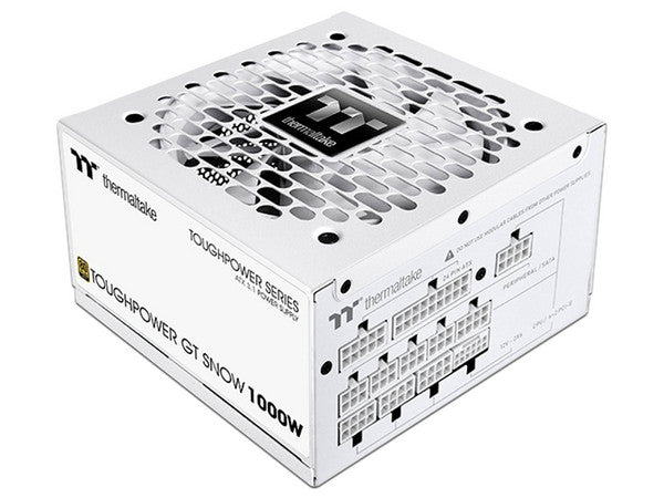 Fuente de poder Thermaltake 1000W TOUGHPOWER GT SNOW (Blanca) 80plus Gold Full Modular PS-TPT-1000FNFAGU-W TPD-1000AH2FXG-3