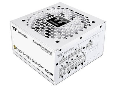 Fuente de poder Thermaltake 1000W TOUGHPOWER GT SNOW (Blanca) 80plus Gold Full Modular PS-TPT-1000FNFAGU-W TPD-1000AH2FXG-3