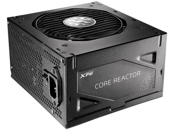 Fuente de Poder XPG 650W CORE REACTOR 80 Plus Gold FDB Rodamiento Hidraulico 4xPCIE 2xEPS 2400 RPM ATX 12V V2.52