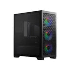 Gabinete Cooler Master CASE ELITE 302 Negro 1xUSB A 1xUSB C 1xAudioJack + 3FANx120mm Mini-ITX Micro ATX + MWE Gold V3 ATX 3.1 NO MODULAR Mini Tower