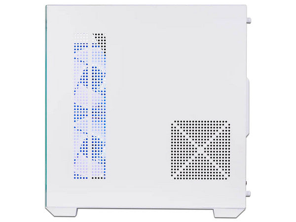 Gabinete Naceb gamer Mini-Tower con Micro-ATX/Mini-ITX USB 2.0/3.0 sin fuente 3 ventiladores Instalados color Blanco modelo NA0636B