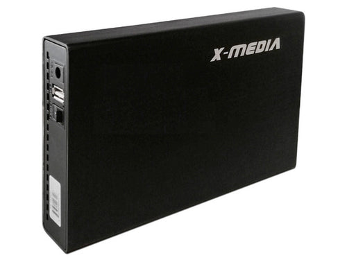 Kit para enclosure HD 3.5 externo USB 3.0 interfaz IDE o SATA negro X-Media modelo XM-EN3451