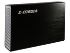 Kit para enclosure HD 3.5 externo USB 3.0 interfaz IDE o SATA negro X-Media modelo XM-EN3451