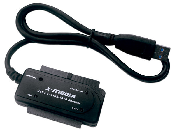ADAPTADOR USB 3.0 PARA DISCO EXT SATA/IDE XMEDIA UB-3235S-OTB