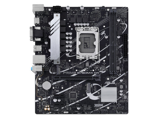 Tarjeta madre Asus Prime B760M-K D4 socket 1700 Gen 12/13/14 2xDDR4 HDMI VGA Micro ATX