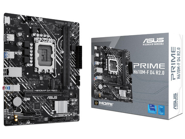 Tarjeta madre Asus PRIME H610M-F D4 R2.0 socket 1700 12/13/14a Gen 2xDDR4 HDMI