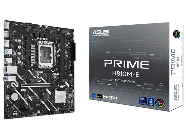 Tarjeta Madre Asus PRIME H810M-E socket 1851 Ultra Series 2 128GB 2xDDR5 2xDP 1xHDMI