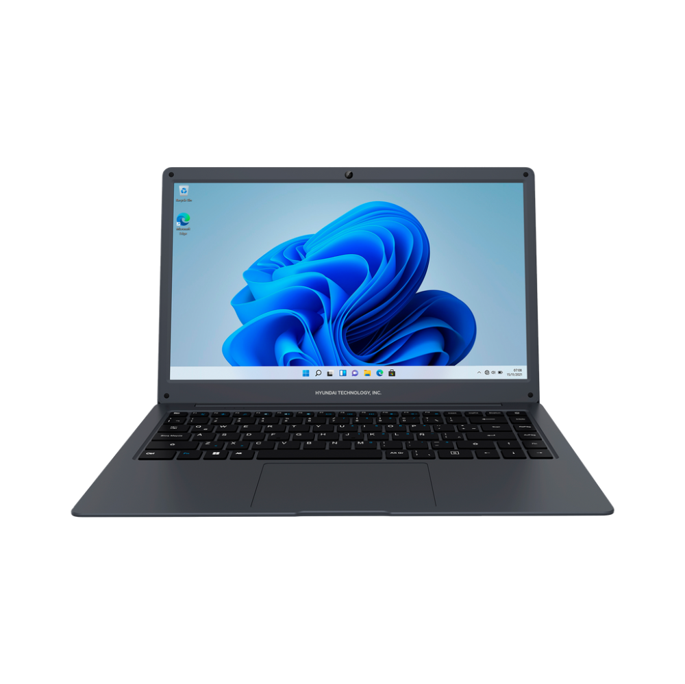 Laptop Hyundai Hybook HT14CC4S01 Pantalla 14.1" Intel Celeron N4000 6GB RAM 128GB SSD Windows 11 Home S