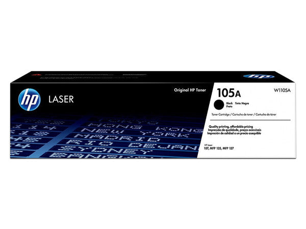 Toner HP 105A W1105A negro Laserjet M107 M135 M137 (1000 paginas)