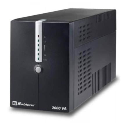 UPS Koblenz 20012 USB/R 2000VA/ 1200W torre 8 contactos NEMA 5-15R (6 con protección de batería)