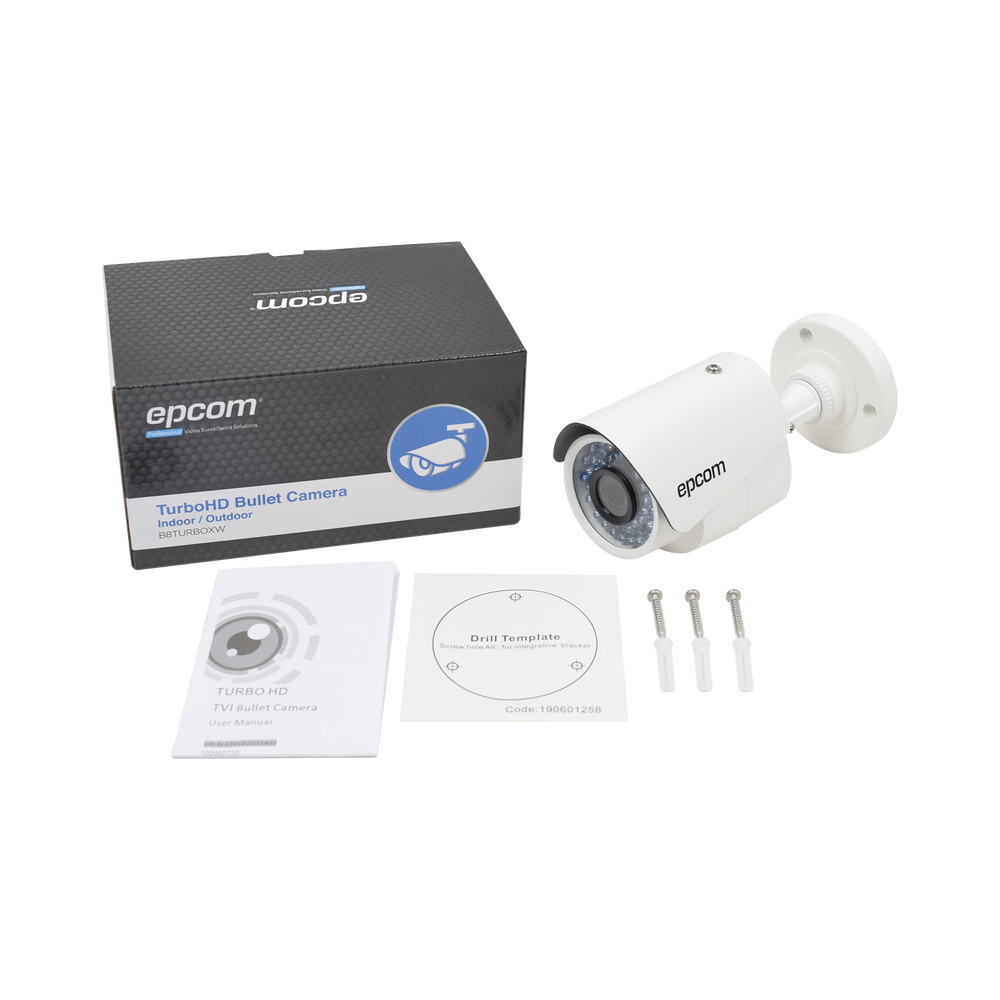 KIT TurboHD 1080p / DVR 8 Canales / 4 Camaras Bala (exterior 2.8 mm) / 4 Camaras Eyeball (exterior 2.8 mm) / Transceptores / Conectores / Fuente de Poder Profesional hasta 15 Vcc para Largas Distancias