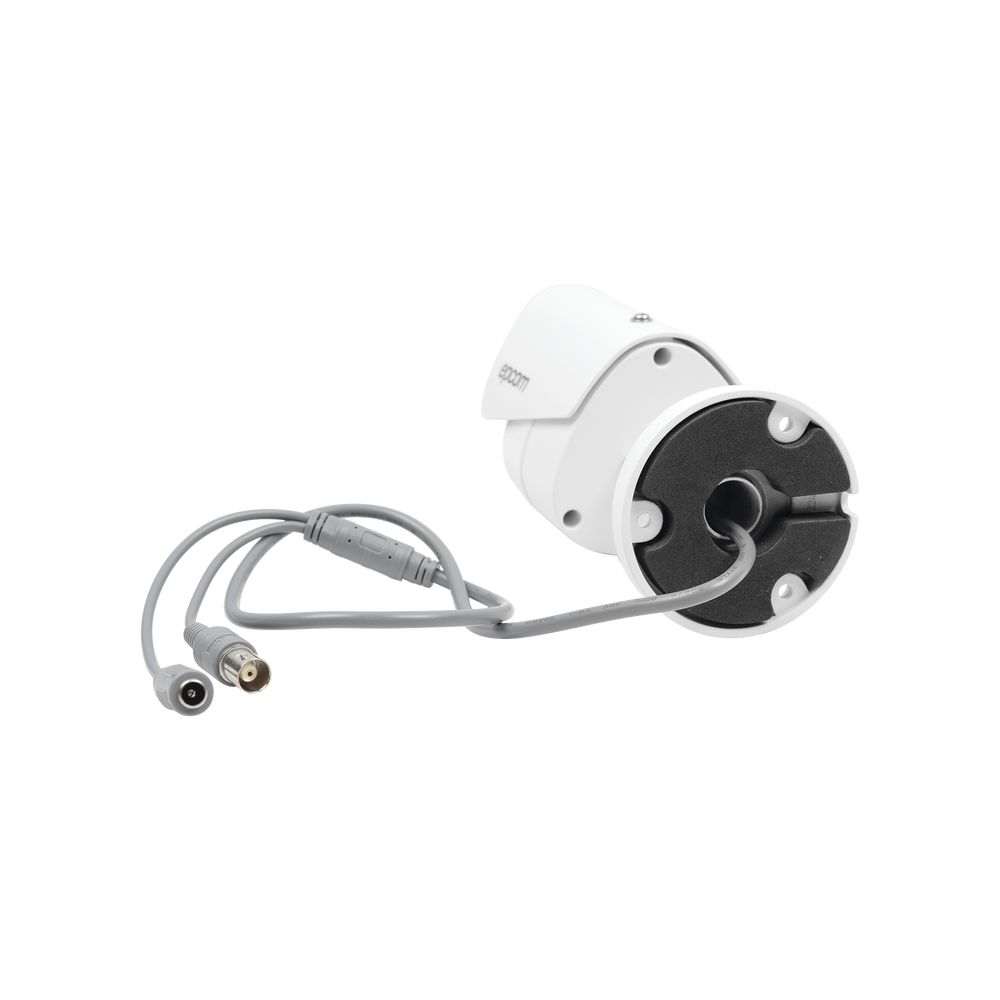 KIT TurboHD 1080p / DVR 8 Canales / 4 Camaras Bala (exterior 2.8 mm) / 4 Camaras Eyeball (exterior 2.8 mm) / Transceptores / Conectores / Fuente de Poder Profesional hasta 15 Vcc para Largas Distancias
