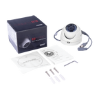 KIT TurboHD 1080p / DVR 8 Canales / 4 Camaras Bala (exterior 2.8 mm) / 4 Camaras Eyeball (exterior 2.8 mm) / Transceptores / Conectores / Fuente de Poder Profesional hasta 15 Vcc para Largas Distancias