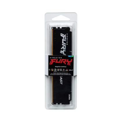 Memoria Kingston 16GB DDR5 5600MHz Fury Beast Black XMP KF556C40BB-16