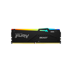 Memoria Kingston 32GB DDR5 5600MHz Fury Beast Black RGB XMP KF556C40BBA-32