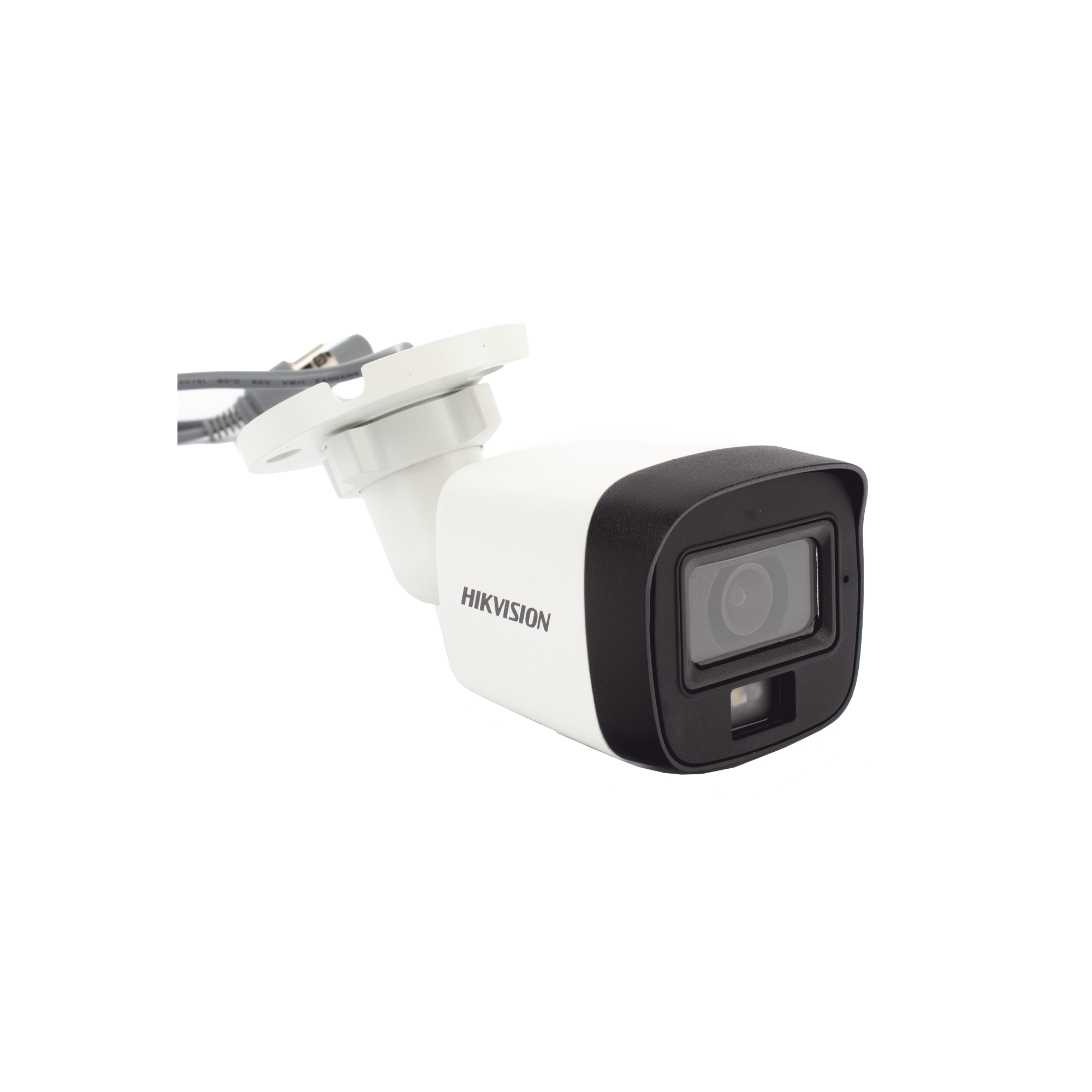 Kit TurboHD 3K (5 Megapíxel) con DVR de 4 Canales, 4 Cámaras Bala Metálicas para Exterior con Micrófono Integrado, Accesorios de Interconexión y Fuente de Poder