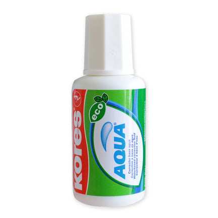 Corrector Kores Liquido Aqua 20Ml C/10