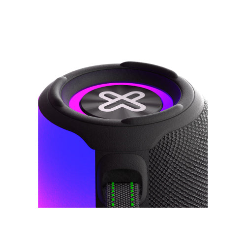 Bocina Portátil Klip Xtreme LED Bluetooth TWS 12W Zoundfire KBS-250BK