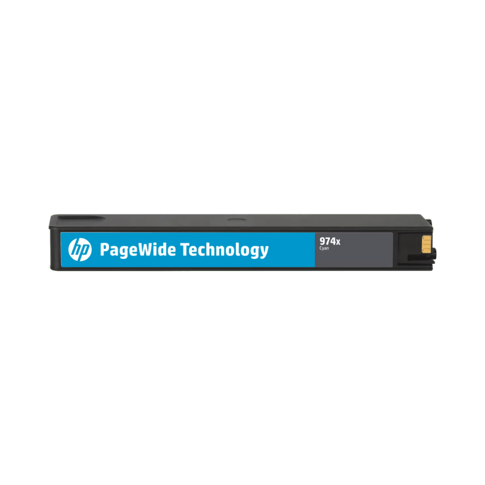 Cartucho Original De Tinta HP PageWide 974X Alta Capacidad Cyan