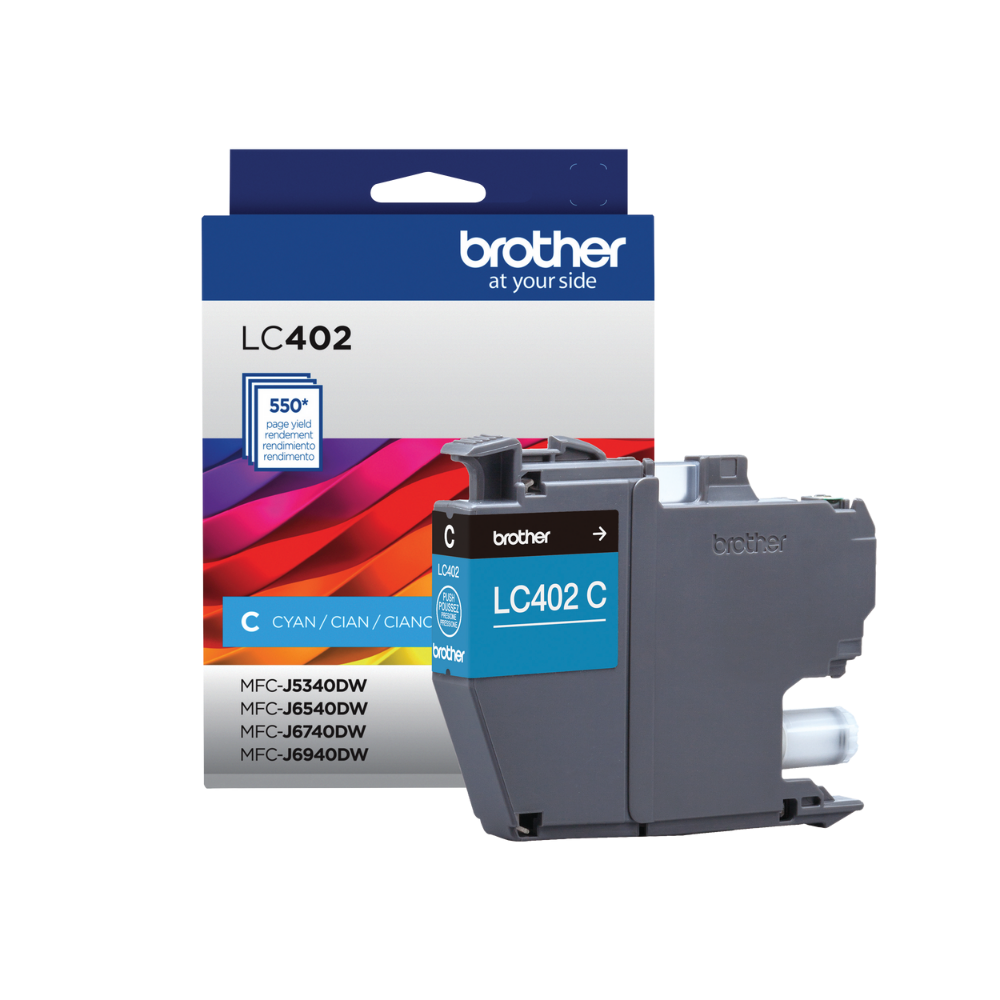 Tinta Brother Lc402C Cian Mfc-J5340Dw / Mfc-J6540Dw / Mfc-J6940Dw (550 Pag)