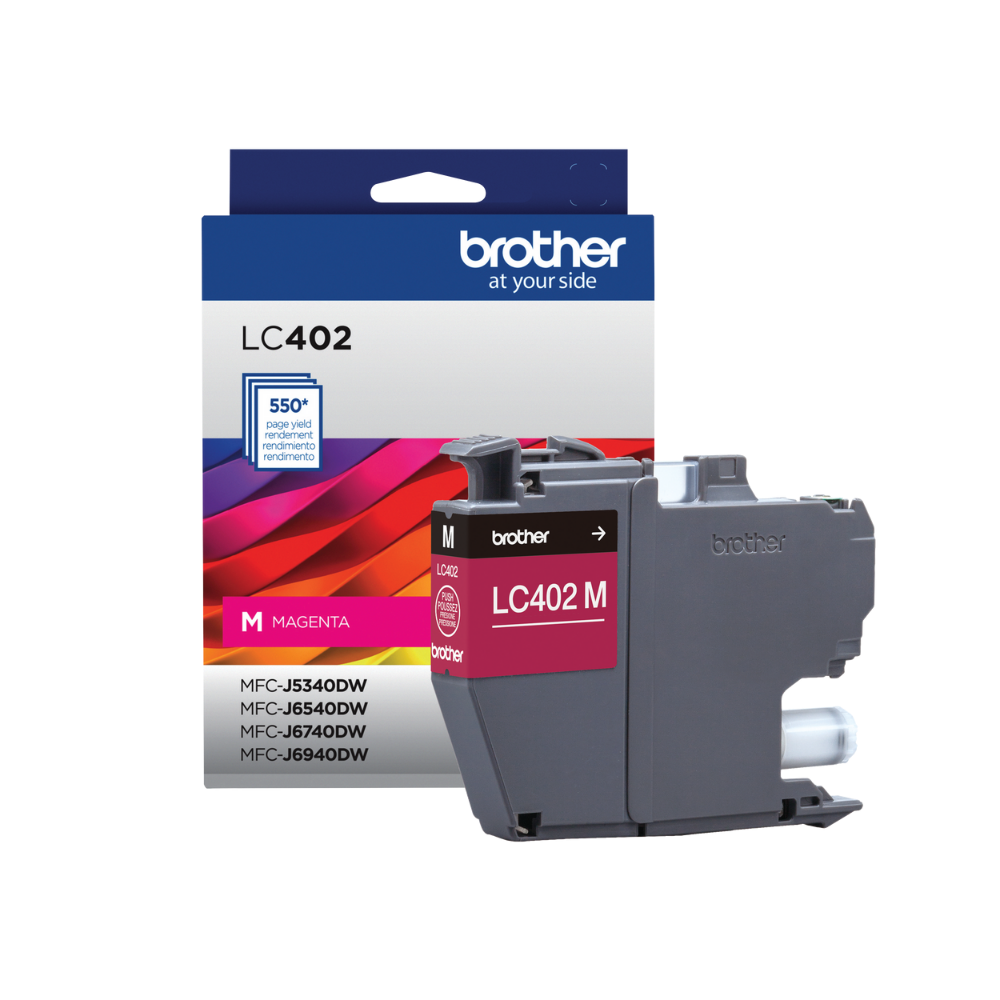 Tinta Brother Lc402M Magenta Mfc-J5340Dw / Mfc-J6540Dw / Mfc-J6940Dw (550 Pag)