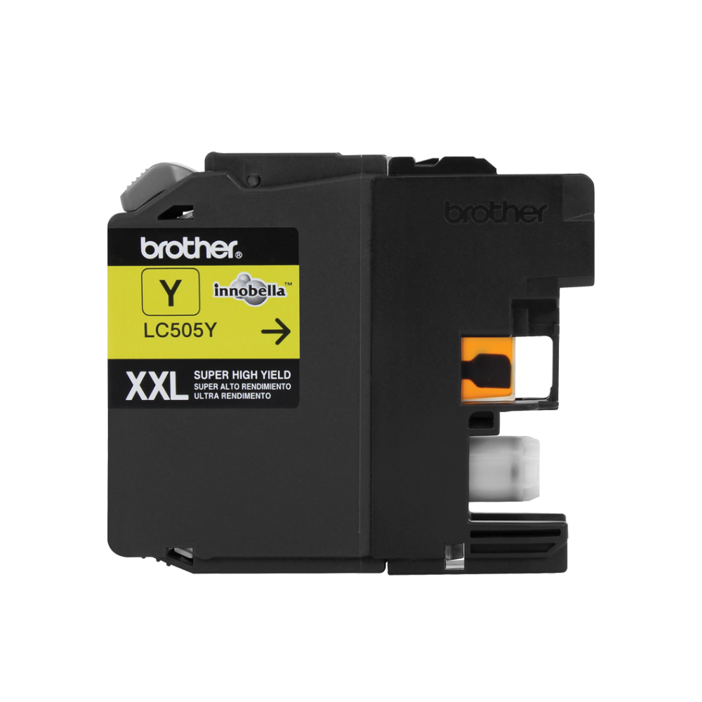 Cartucho Brother LC505Y Amarillo Alto Rendimiento 1300 Paginas