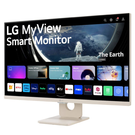Monitor LG 27" Myview Smart TV WebOS23 IPS FHD 1920x1080 HDMI USB Garantía 1 Año